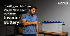 The Biggest Mistake People make after Buying an Inverter Battery