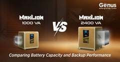 MaxiLion 1000VA vs. 2400VA: Comparing Battery Capacity and Backup Performance
