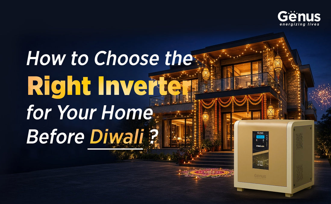 How to Choose the Right Inverter for Your Home Before Diwali