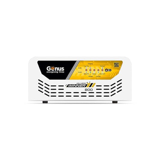 Winner 800 Pure Sine Wave 600VA/12V Single Battery Inverter for Home, Office and Shops