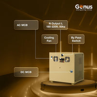 MaxiLion 2400VA Inverter with Integrated 2560WH Lithium-Ion Battery for Home