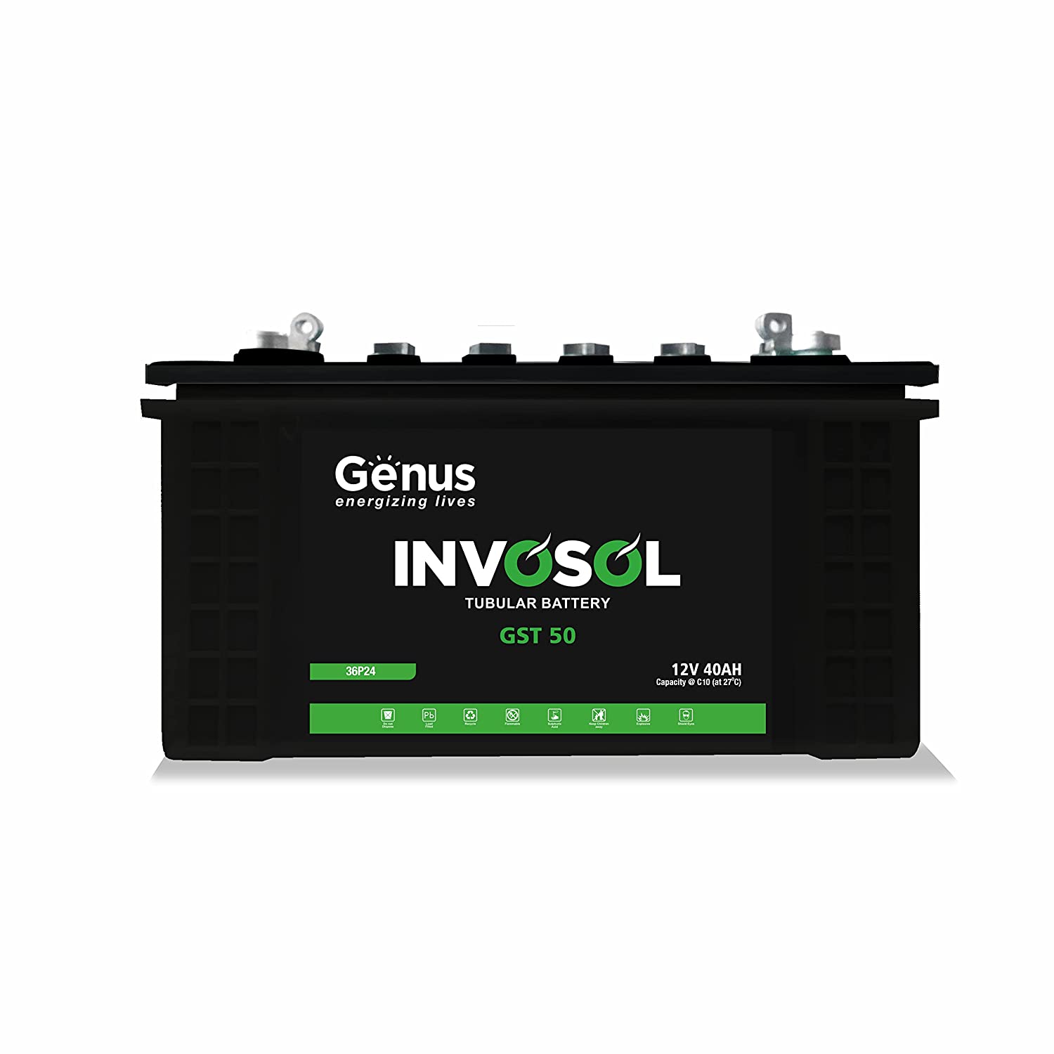 Invosol GST50 C10 Solar Tall Tubular Battery
