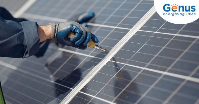 Maintaining Solar Panels