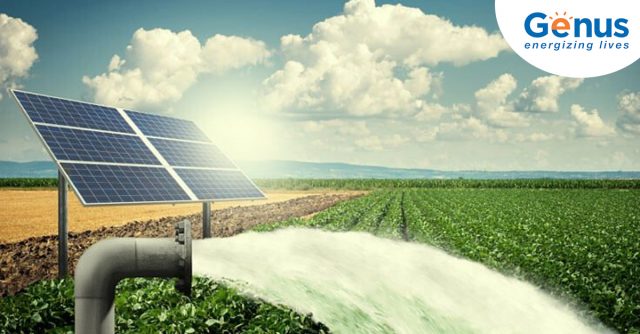 solar panels help save water