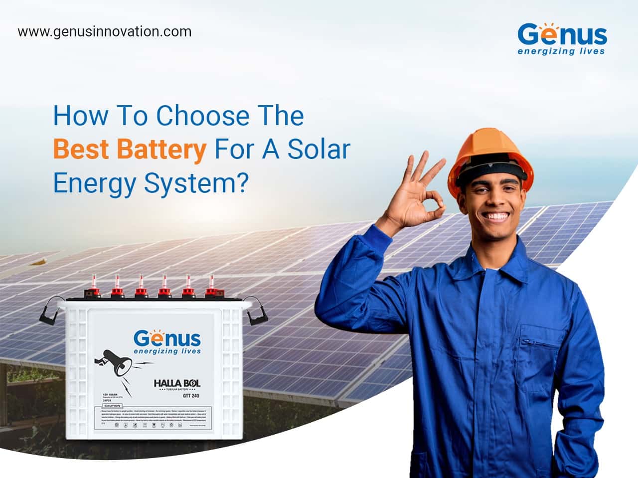 How to choose the best solar battery for your needs