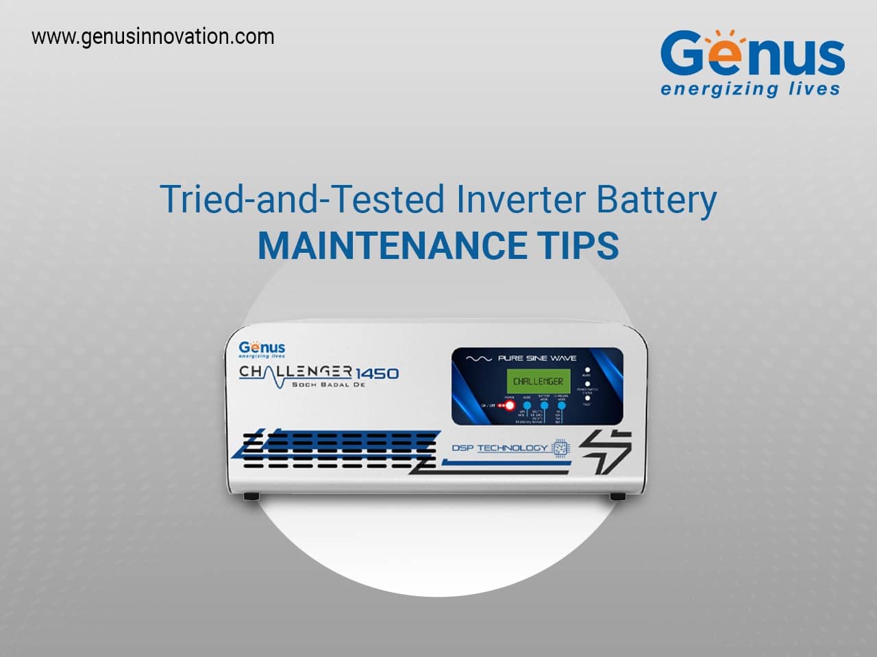 Inverter Battery Maintenance Tips