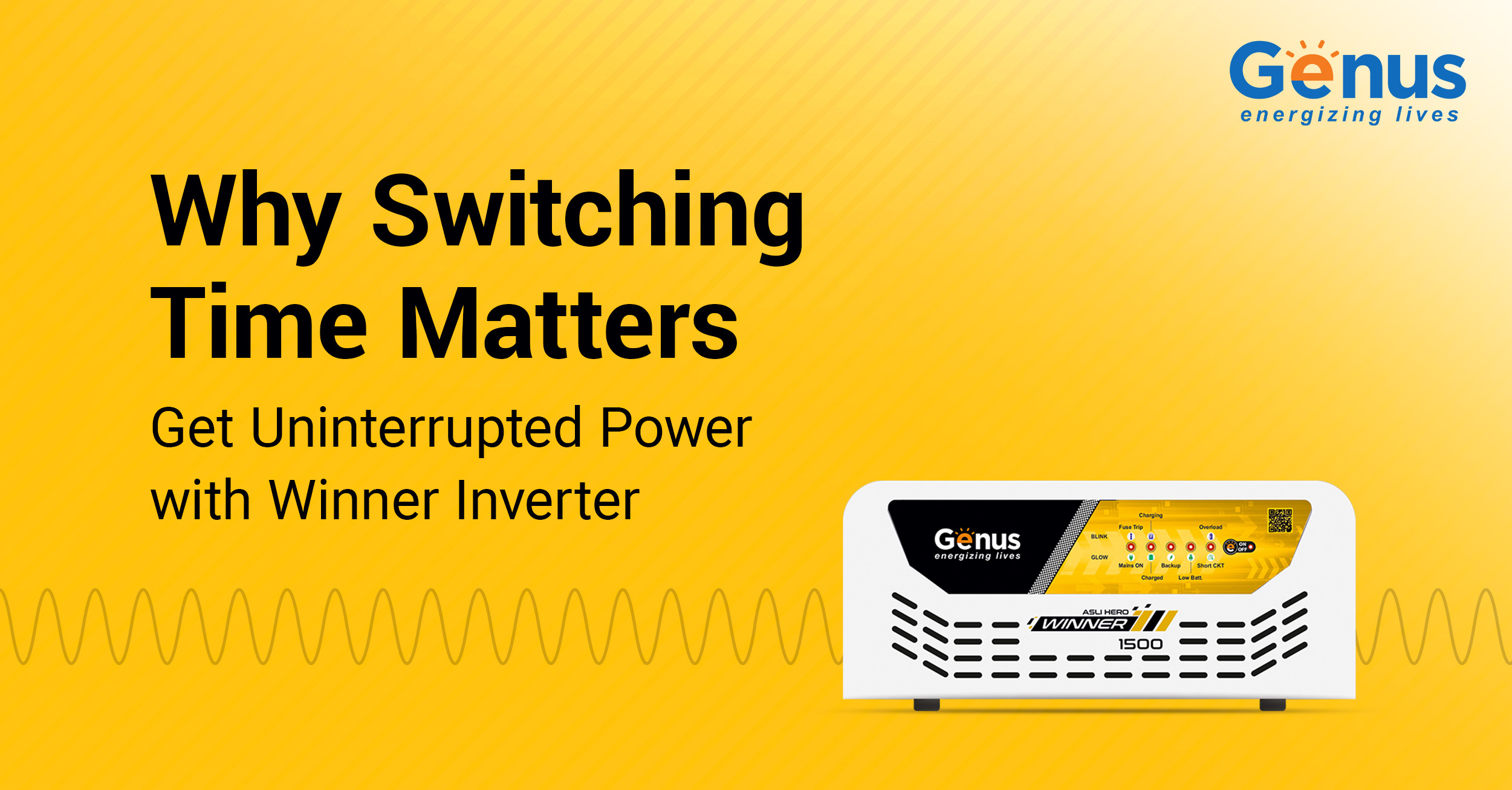 Why switching time matters: How Winner inverter with sine wave technology keeps your appliances running non-stop