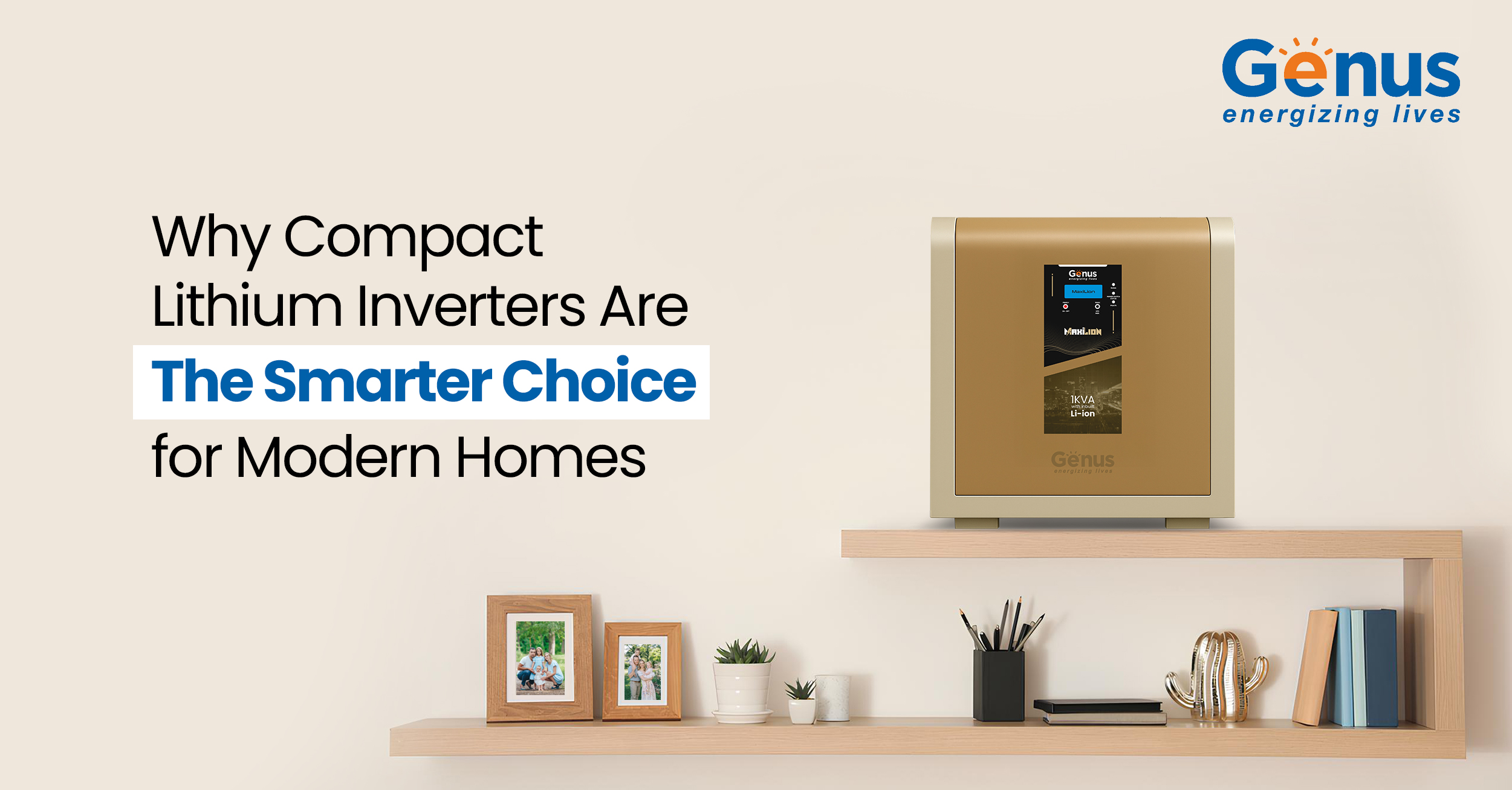 Why Compact Lithium Inverters Are the Smarter Choice for Modern Homes